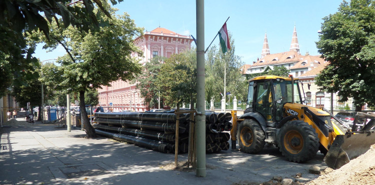 Közműépítés - közműrekonsturkciós munkavégézés Szegeden